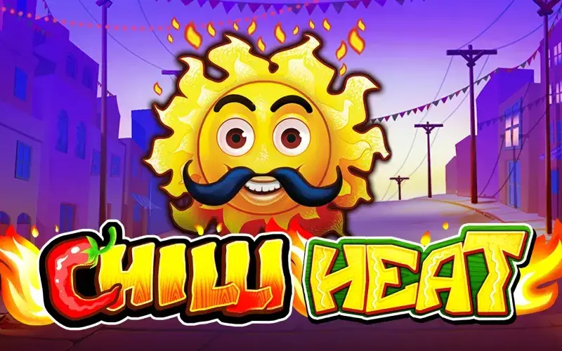 Subí la temperatura con los giros gratis y el bono de respin en la tragamonedas Chilli Heat en Stake México.