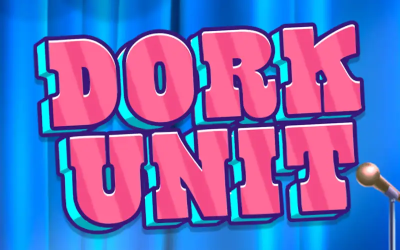 Disfrutá de la comedia, comodines de regalo y multiplicadores sorpresivos en la tragamonedas Dork Unit de Stake México.