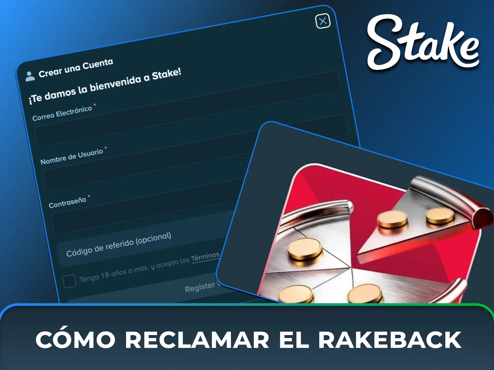 Aprendé cómo activar y reclamar tu 3,5% de Rakeback continuo acumulado en cada una de tus apuestas dentro de Stake México.