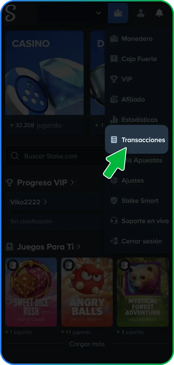 Comprobá los tiempos estimados de acreditación según el método de pago elegido en Stake México.